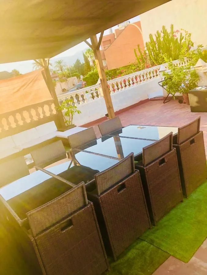 Gran Casa Con Terraza A 3 Min Playa Con Wifi - Rodeada De Servicios Roquetas de Mar 0*,  Spain